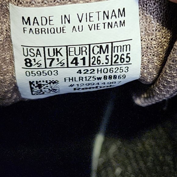 Reebok x Jurassic World Classic Leather Ripple Grey Blue HQ6253 Men's 8.5 - Picture 8 of 10